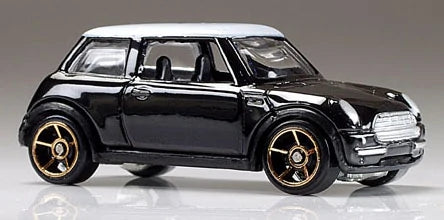 Hot Wheels 2005 - Collector # 140/183 - 2001 Mini Cooper - Black - Faster Than Ever - USA '06 FTE Card