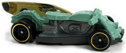 Hot Wheels 2020 - Collector # 096/250 - Rod Squad 9/10 - Moto Wing - Seafoam Green - USA Card