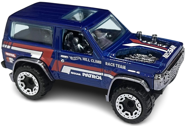 Hot Wheels 2023 - Collector # 020/250 - HW J-Imports 1/10 - Nissan Patrol Custom - Blue - IC