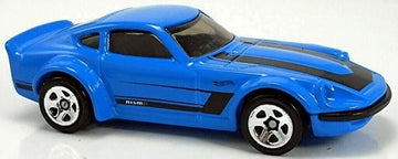 Hot Wheels 2019 - Collector # 054/250 - Nissan 5/5 - Nissan Fairlady Z - Blue - USA Card