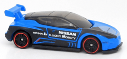 Hot Wheels 2022 - Collector # 100/250 - HW Green Speed 2/5 - Nissan Leaf Nismo RC_02 - Blue - USA Card