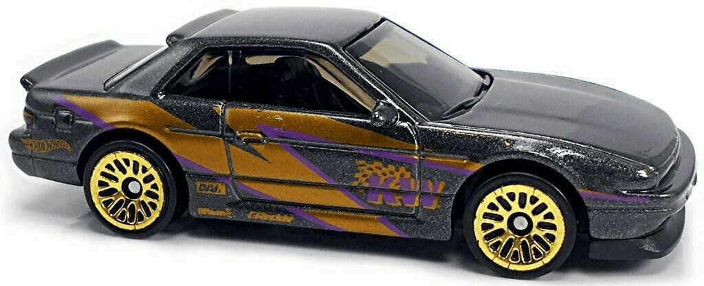 Hot Wheels 2020 - Collector # 111/250 - HW Speed Graphics 7/10 - New Models - Nissan Silvia (S13) - Dark Gray - IC