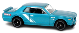 Hot Wheels 2022 - Collector # 187/250 - HW J-Imports 9/10 - Nissan Skyline HT 2000GT-X - Metalflake Teal - USA Card