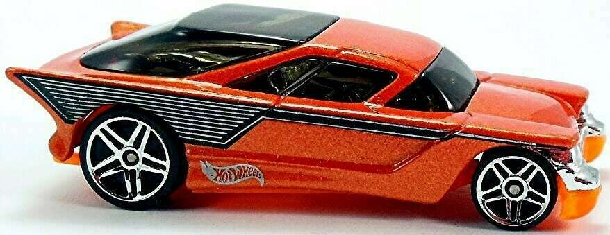 Hot Wheels 2002 - Collector # 022/240 - First Editions 10/42 - Nomadder What - Metallic Orange - PR5 Wheels - USA Card
