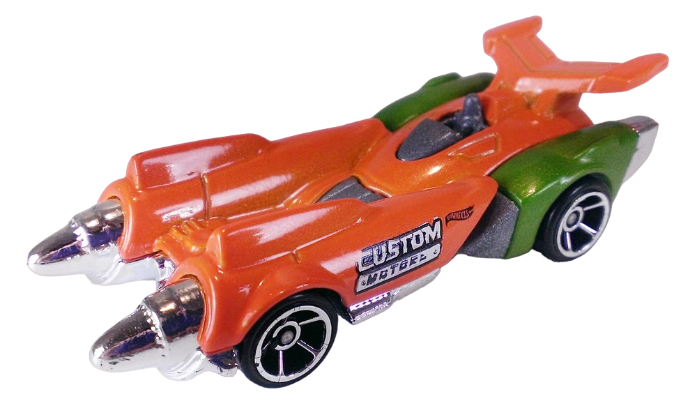 Hot Wheels 2015 - Collector # 041/250 - HW City: HW Space Team - New Models - Ollie Rocket - Pearl Orange - Make-A-Wish - USA