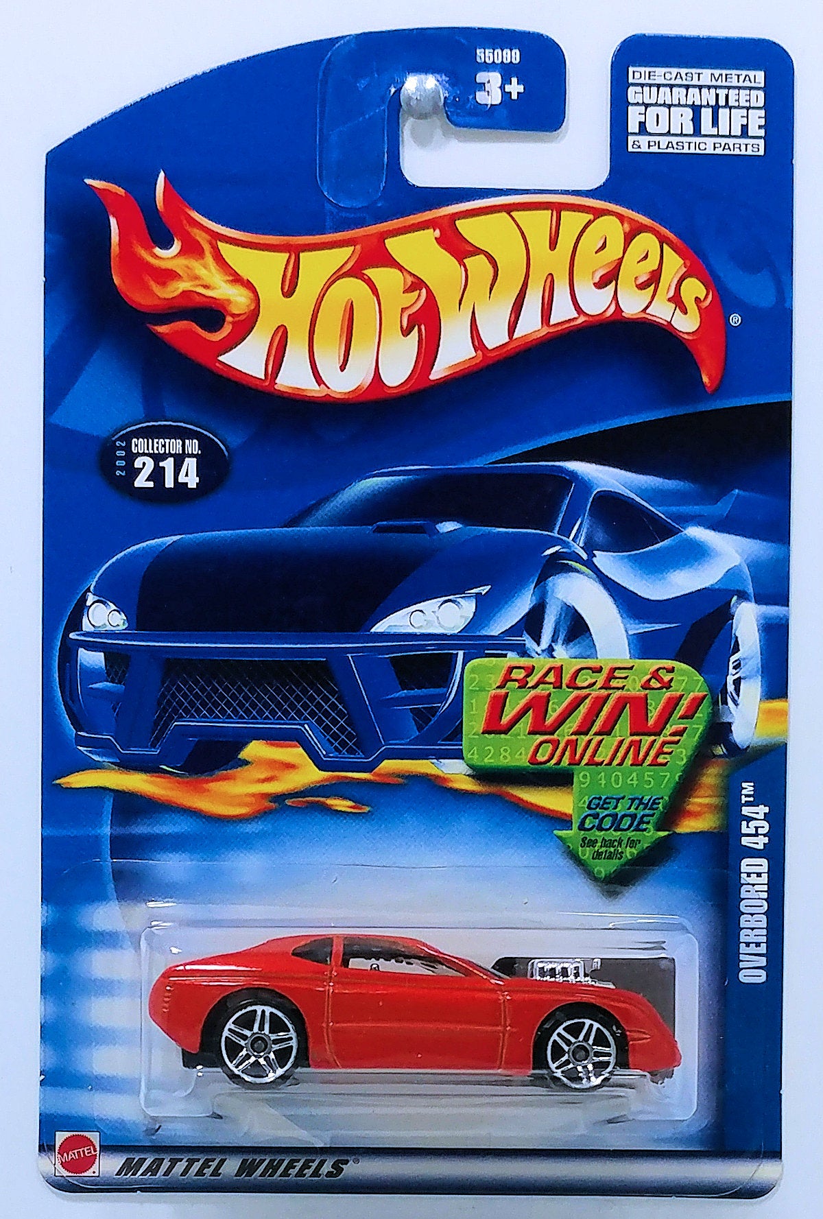 Hot Wheels 2002 - Collector # 214/240 - Overboard 454 - Orange