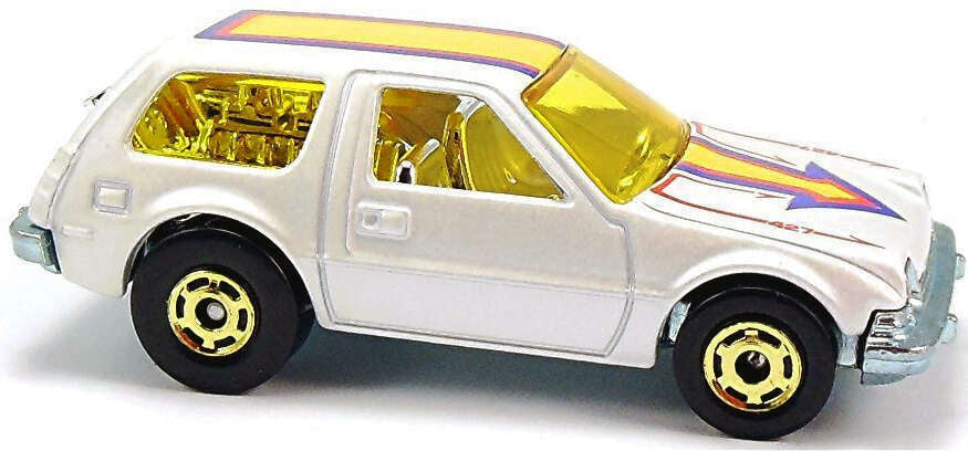 Hot Wheels 2011 - The Hot Ones - Packin' Pacer (AMC) - White - Lightning Fast Metal Racers