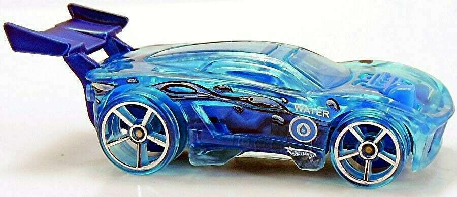 Hot Wheels 2010 - Collector # 203/240 - Race World / Earth 3/4 - Paradigm Shift - Transparent Blue - USA Card