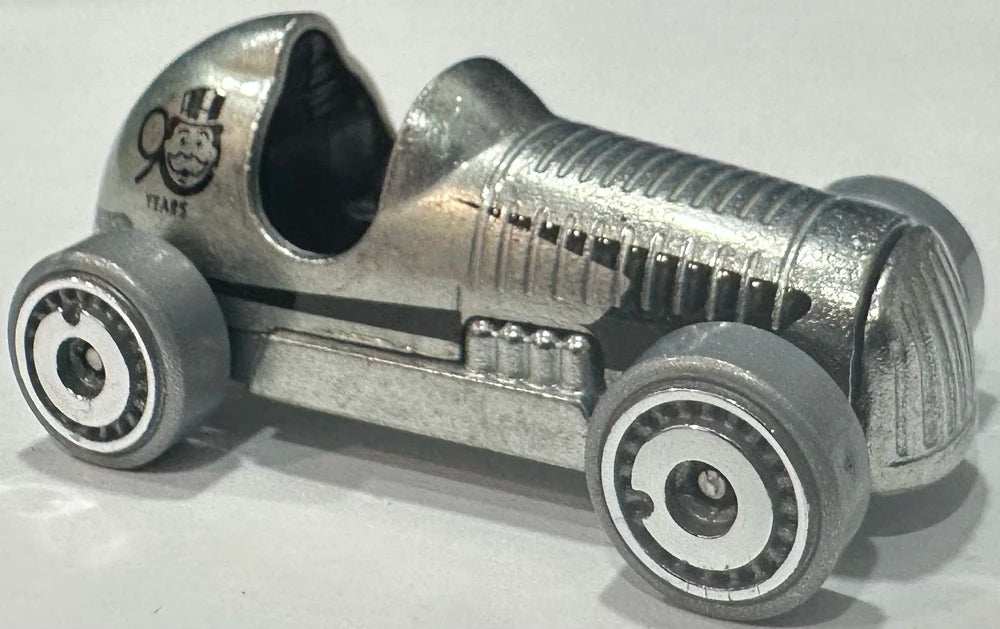 Hot Wheels 2026 - Collector # 005/250 - Drop Tops 1/5 - New Models - Pass 'N Go - ZAMAC - AeroDisc Wheels - USA '2026 - Monopoly 90 Years' Card