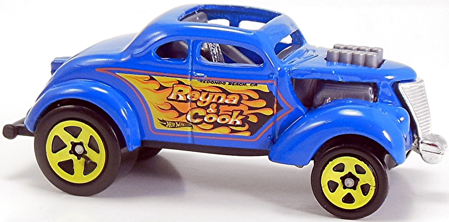 Hot Wheels 2015 - Collector # 209/250 - HW Workshop / Heat Fleet - Pass 'N Gasser - Blue
