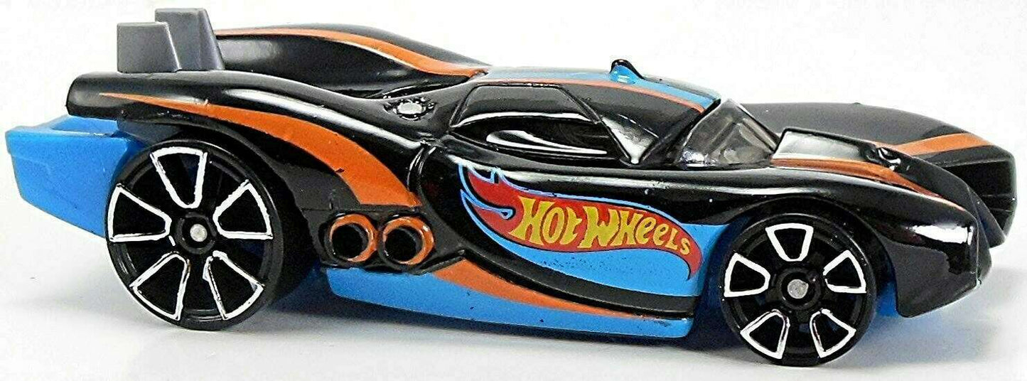 Hot Wheels 2015 - Collector # 134/250 - HW Race / HW Race Team - Prototype H-24 - Black - USA 'WIN' Card