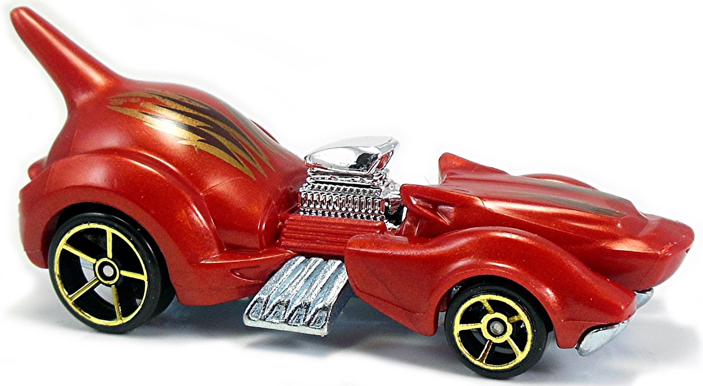 Hot Wheels 2017 - Collector # 221/365 - Street Beasts 5/10 - Purrfect Speed - Red - USA Card