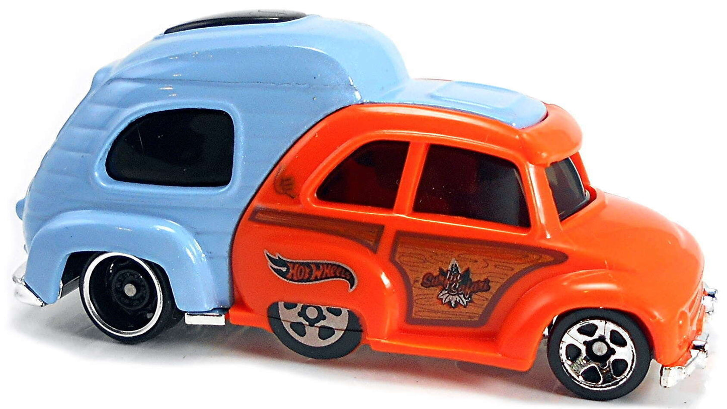 Hot Wheels 2021 - Collector # 022/250 - HW Getaways 2/5 - RV There Yet - Orange & Blue - USA Card