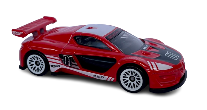 Hot Wheels 2023 - Collector # 134/250 - Turbo 03/05 - Renault Sports R.S. 01 - Red - R.S. 01 Graphics - IC
