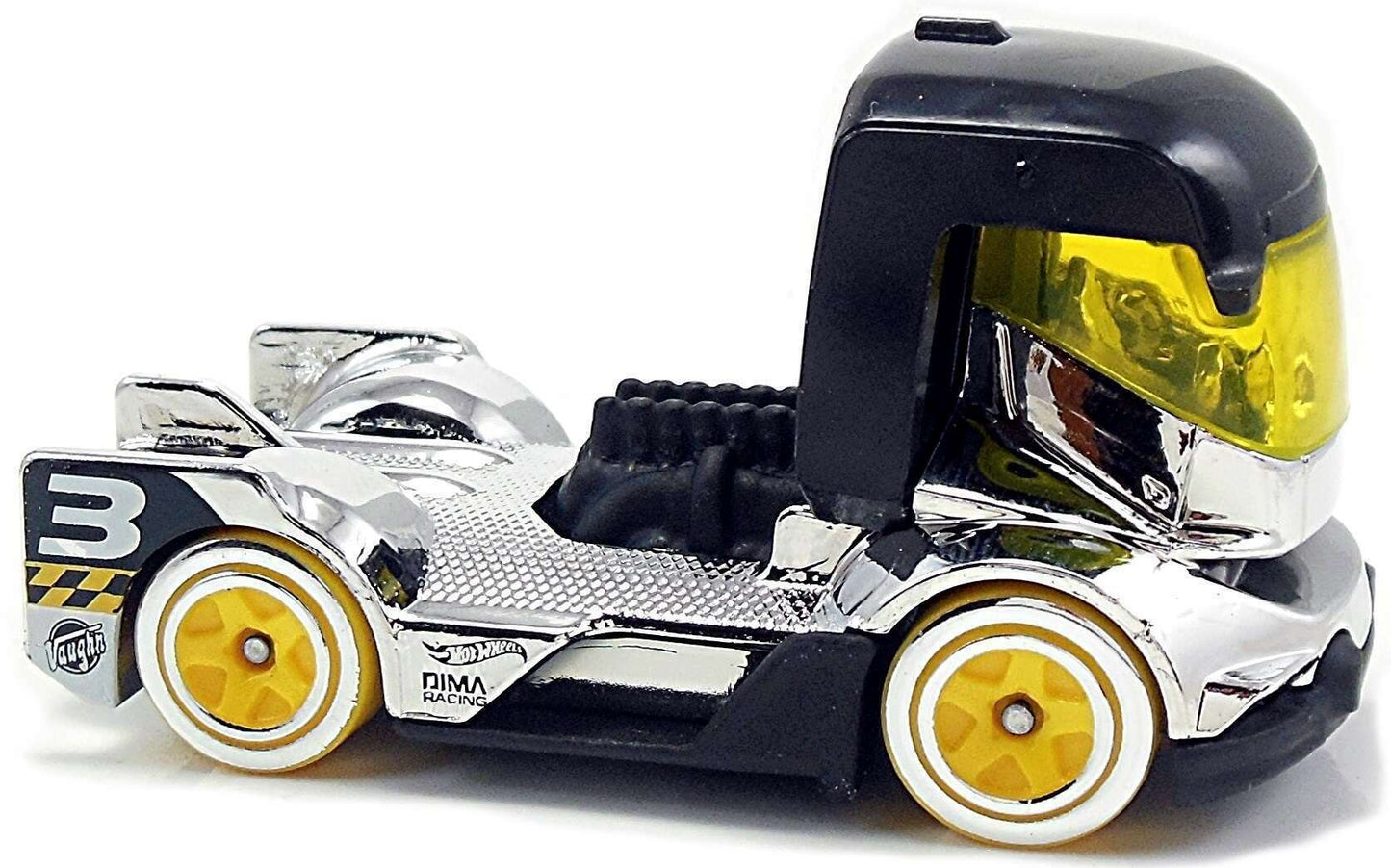 Hot Wheels 2018 - Collector # 036/365 - Super Chromes 8/10 - Rig Heat - Chrome - IC