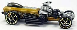 Hot Wheels 2006 - Halloween Fright Cars - Rigor Motor - Gold - Kroger Exclusive