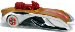 Hot Wheels 2020 - Collector # 053/250 - Experimotors 2/10 - Rockin' Santa Sled - Chrome & Gold - USA Card