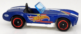 Hot Wheels 2022 - Collector # 152/250 - Retro Racers 9/10 - Shelby Cobra 427 S/C - Blue - IC