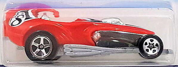 Hot Wheels 2000 - Collector # 138 - Virtual Collection - Skullrider - Red - USA Card