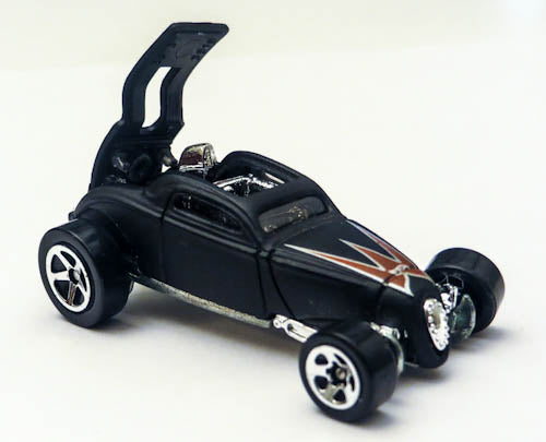Hot Wheels 2001 - Collector # 182/240 - Sooo Fast - Flat Black - USA Card