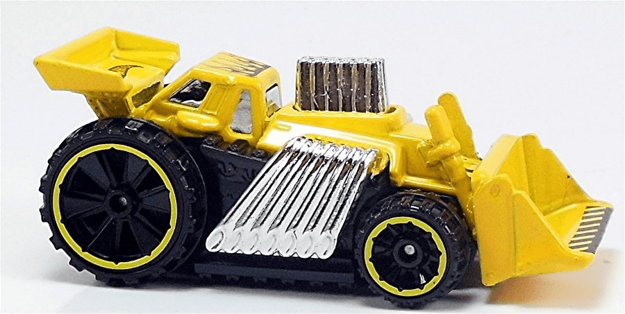 Hot Wheels 2013 - Collector # 043/250 - HW City / HW City Works / New Models - Speed Dozer - Yellow - USA Card
