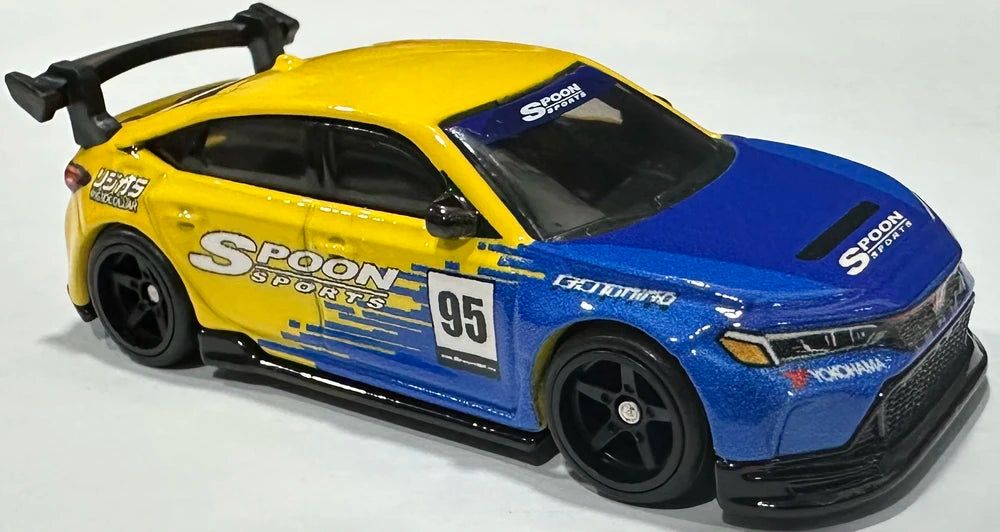 Hot Wheels 2025 - Premium / Car Culture / 2 Pack - '99 Honda Civic Type R (EK9) & Honda Civic Type R - Metal/Metal & Real Riders