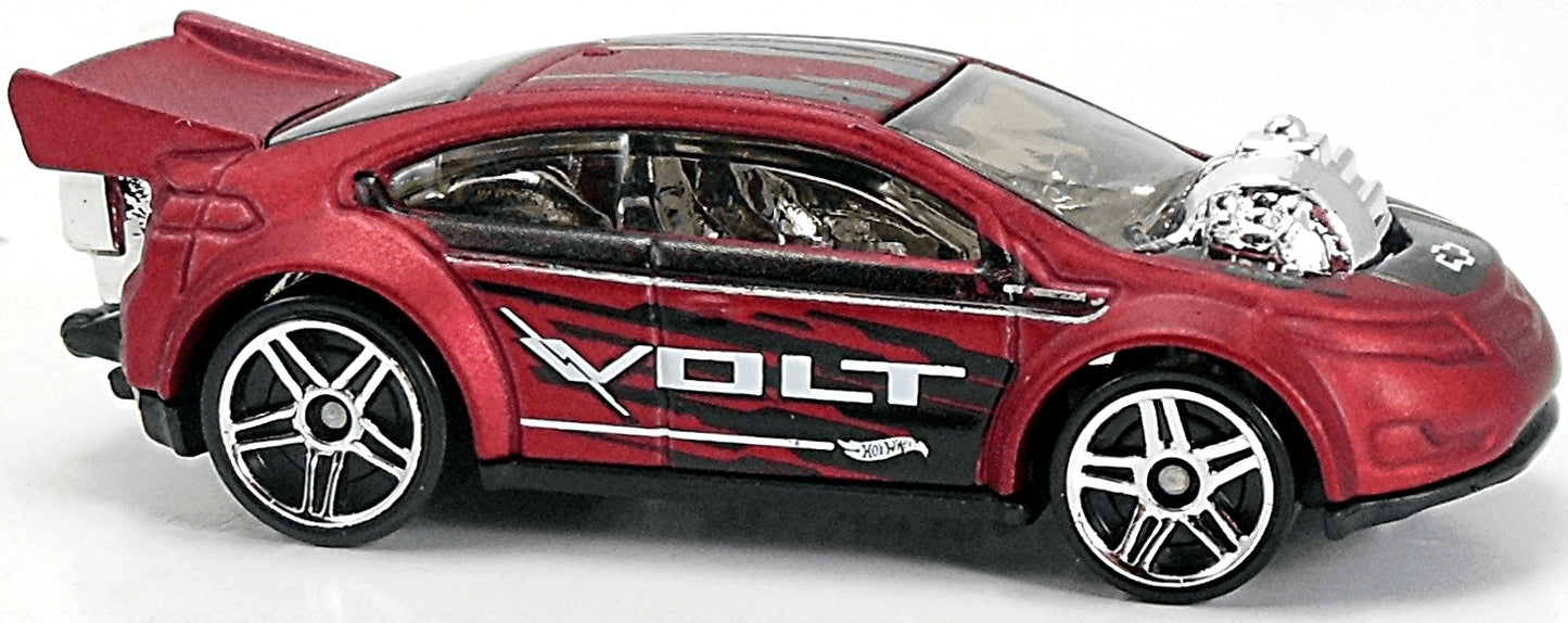 Hot Wheels 2015 - Collector # 022/250 - HW City / Street Power / New Models - Super Volt - Satin Red / VOLT - USA 'WIN' Card