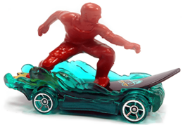 Hot Wheels 2021 - Collector # 097/250 - HW Daredevils 4/5 - Surf's Up - Red - USA Card (Copy)