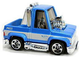 Hot Wheels 2022 - Collector # 104/250 - Tooned 4/5 - New Models - Toon'd '83 Chevy Silverado - Blue - USA