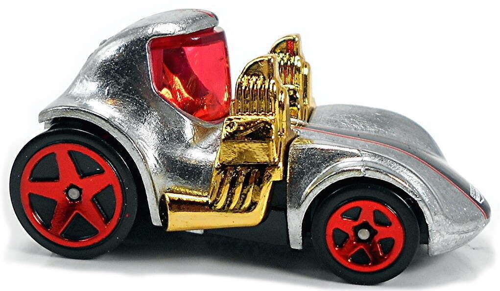 Hot Wheels 2021 - Collector # 013/250 - Tooned 1/5 - New Models - ZAMAC # 016 - Tooned' Twin Mill - ZAMAC - Walmart Exclusive - USA Card