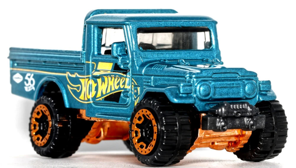 Hot Wheels 2024 - 56th Anniversary 2/6 - Toyota Land Cruiser - Turquoise & Copper - Drug & Discount Stores Exclusive
