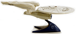 Hot Wheels 2022 - Collector # 080/250 - HW Screen Time 5/10 - U.S.S. Enterprise NCC-1701 (Star Trek) - Off White - USA Card