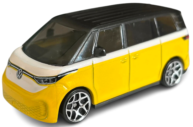 Hot Wheels 2023 - Collector # 173/250 - HW Green Speed 10/10 - New Models - Volkswagen ID. Buzz - Yellow - USA