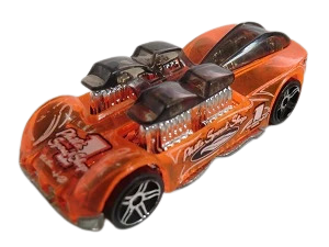 Hot Wheels 2004 - Collector # 081/212 - First Editions 81/100 - What-4-2 - Transparent Orange - Smoked Windows - '04 NC