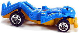 Hot Wheels 2021 - Collector # 046/250 - Mattel Games 3/5 - Zombot - Blue / Rock'em Sock'em Robots - USA Card