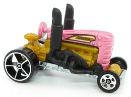 Hot Wheels 2024 - Collector # 176/250 - HW Metro 9/10 - Dragtor - Pearl Pink - USA Card