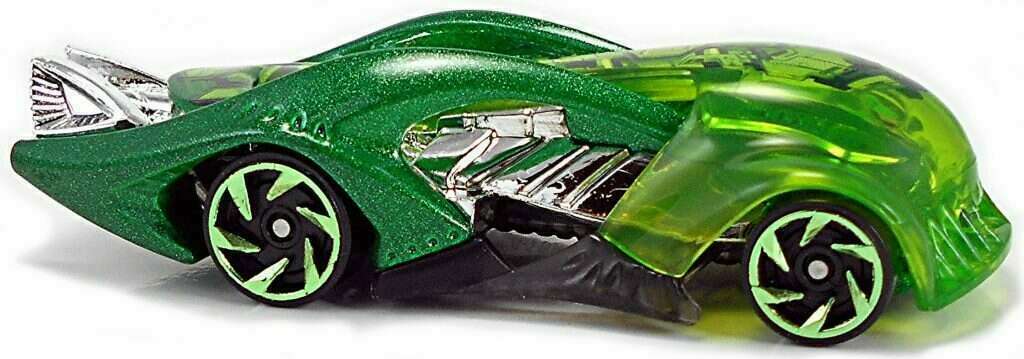 Hot Wheels 2019 - Collector # 141/250 - HW Space 4/5 - New Models - i-Believe - Green Metalflake - USA Card