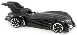 Hot Wheels 2025 - Collector # 002/250 - Batman 1/5 - Batman & Robin Batmobile - Black - USA 'Batman & Robin' Card