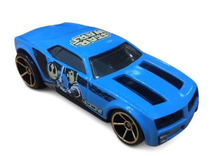 Hot Wheels 2018 - Theme / Star Wars Classics 3/8 - Bully Goat - Sky Blue / Luke Skywalker - OH5SP Wheels - Walmart Exclusive