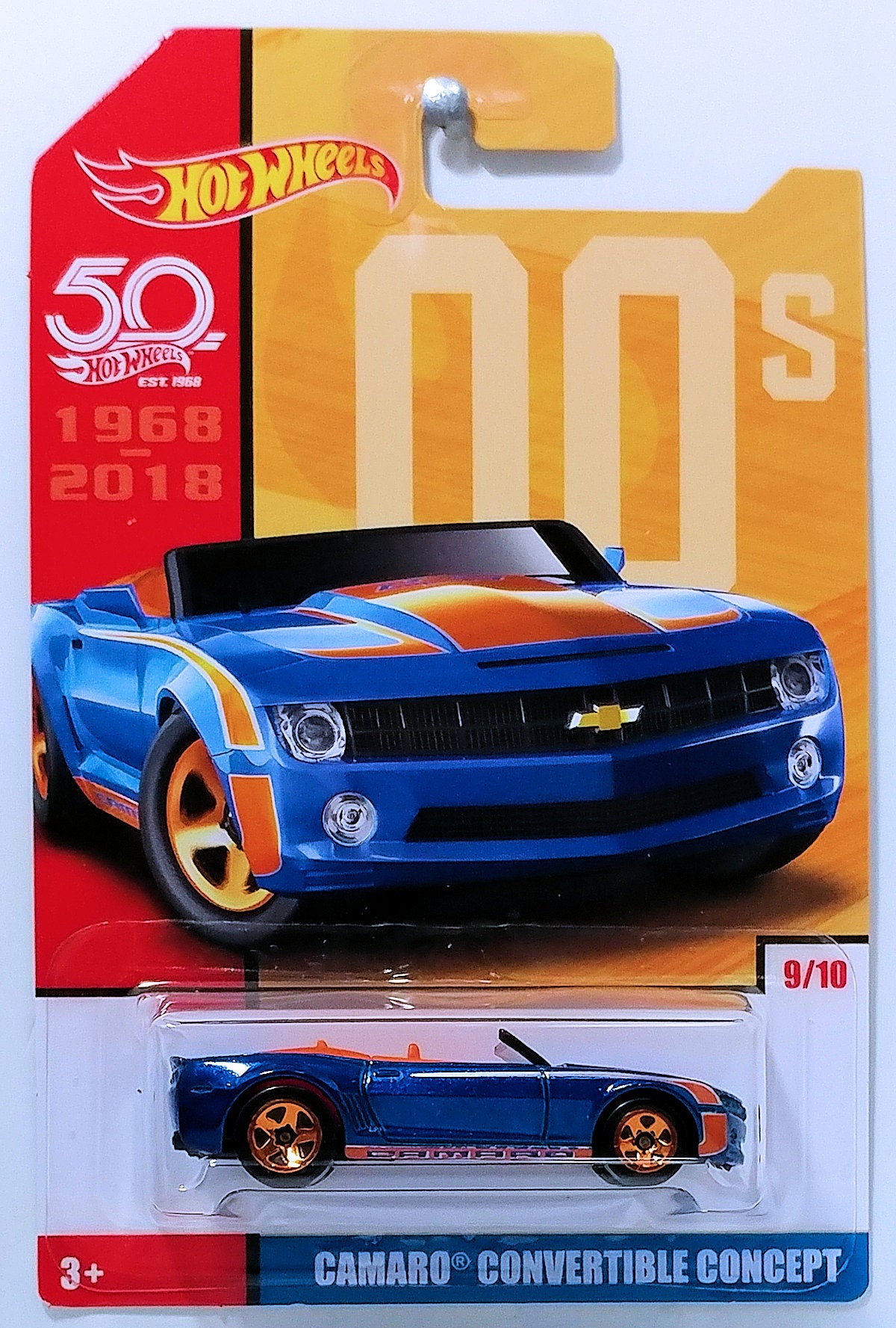 Hot Wheels 2018 - Throwback Collection 09/10 - Camaro Convertible Concept