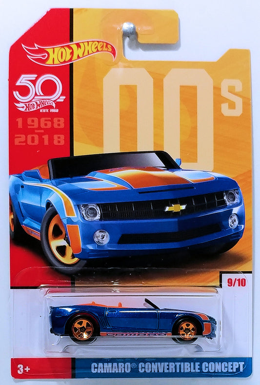 Hot Wheels 2018 - Throwback Collection 09/10 - Camaro Convertible Concept