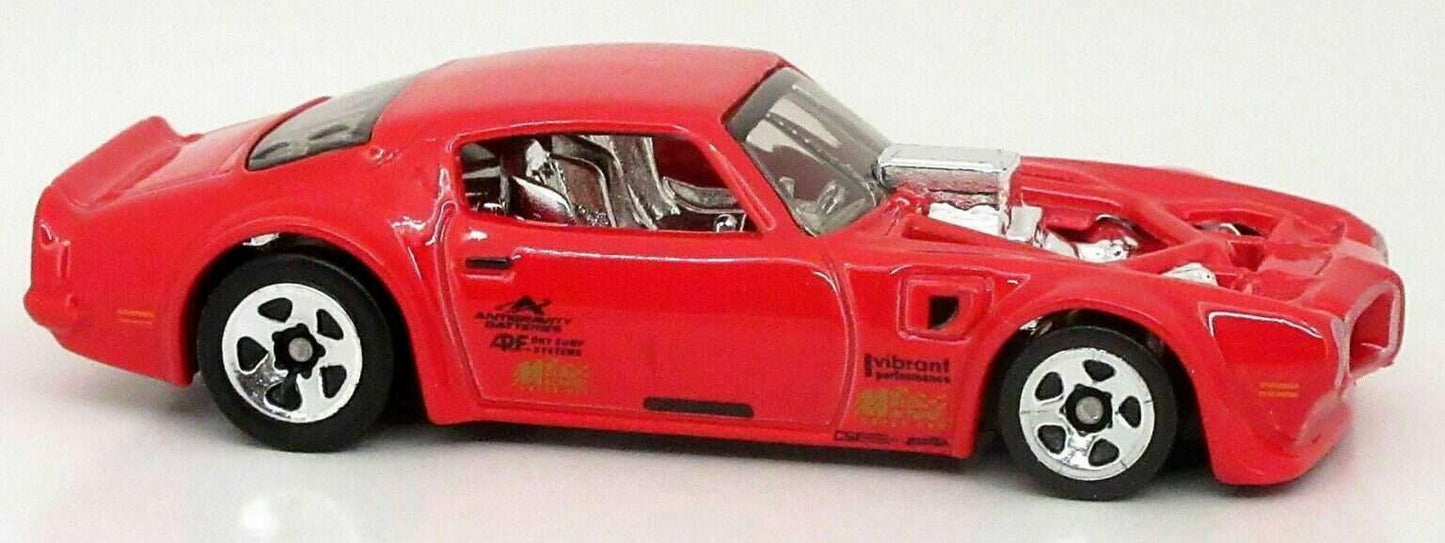 Hot Wheels 2022 - Collector # 001/250 - HW Dream Garage 1/5 - New Models - 1970 Pontiac Firebird - Red - Legends Tour Winner