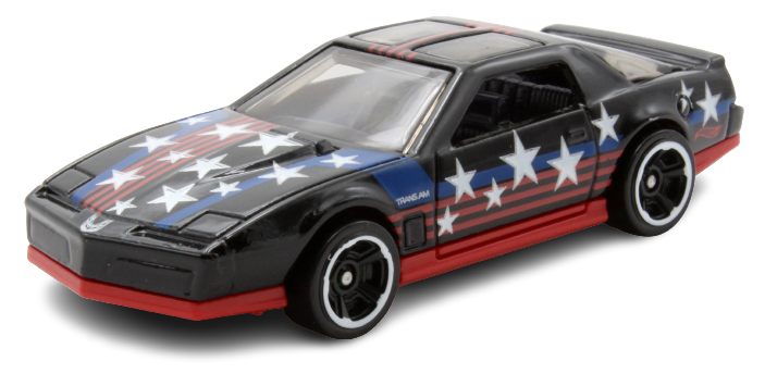 Hot Wheels 2022 - HW Stars & Stripes # 05/08 - 1984 Pontiac Firebird - Black - Walmart Exclusive
