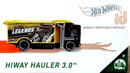 Hot Wheels id 2019 - Uniquely Identifiable Vehicles # FXB43 - Hiway Hauler 3.0 - Legends Tour - NEW Casting