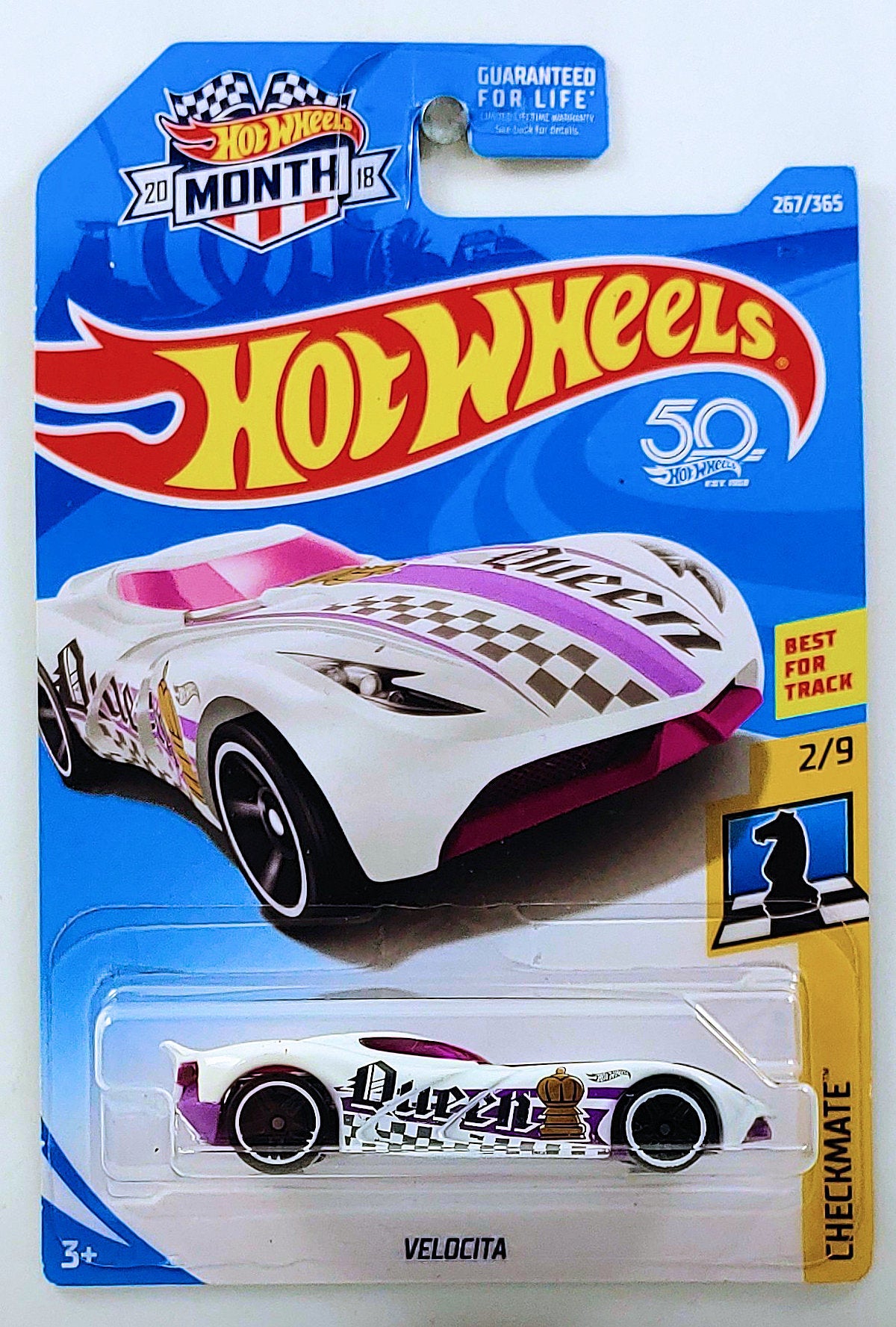 Hot Wheels 2018 - Collector # 267/365 - Checkmate 2/9 - Velocita