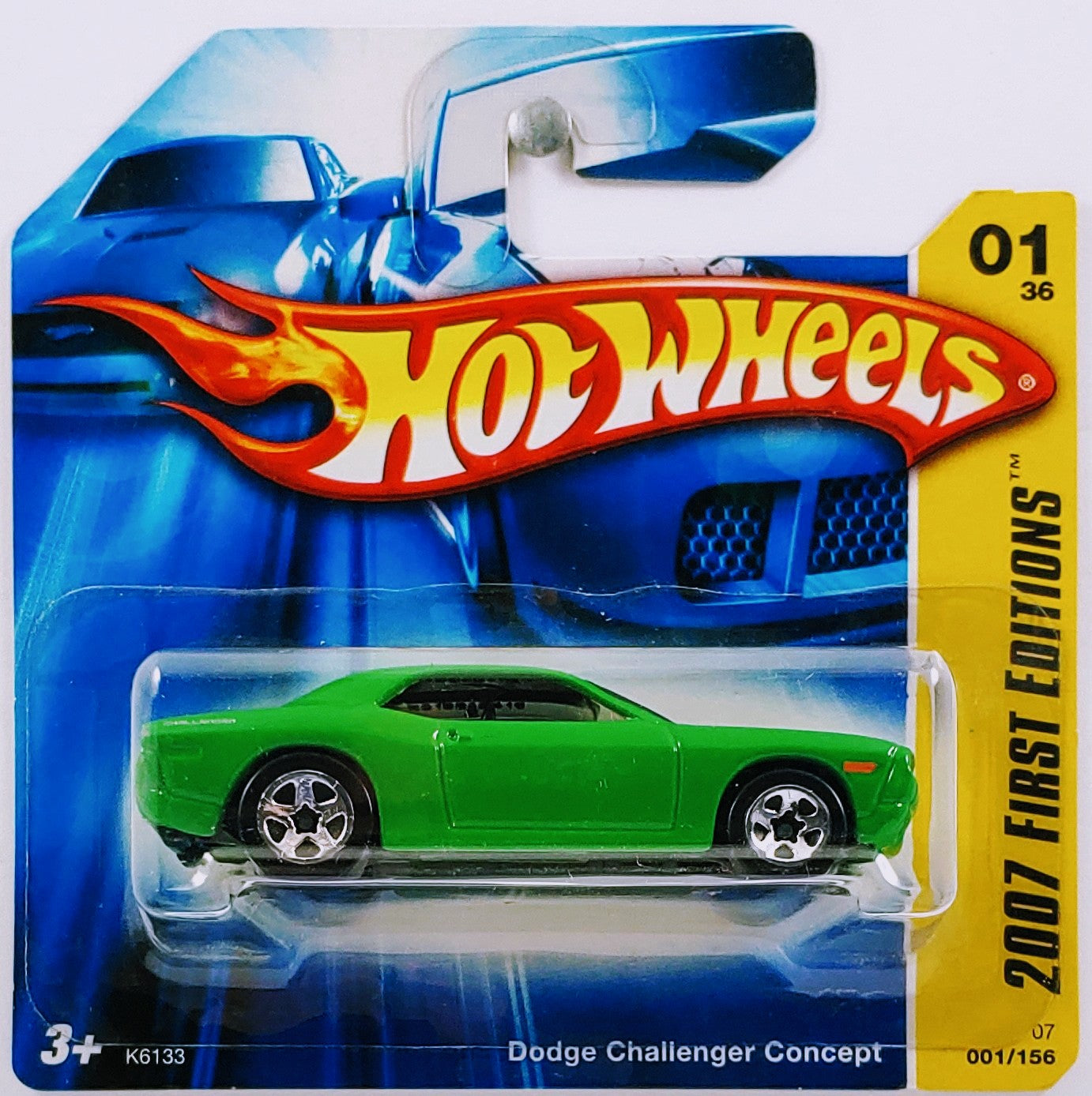 Hot Wheels 2007 Dodge Challenger Concept 1:64 Scale Die-Cast Car - First Edition Of The Year!