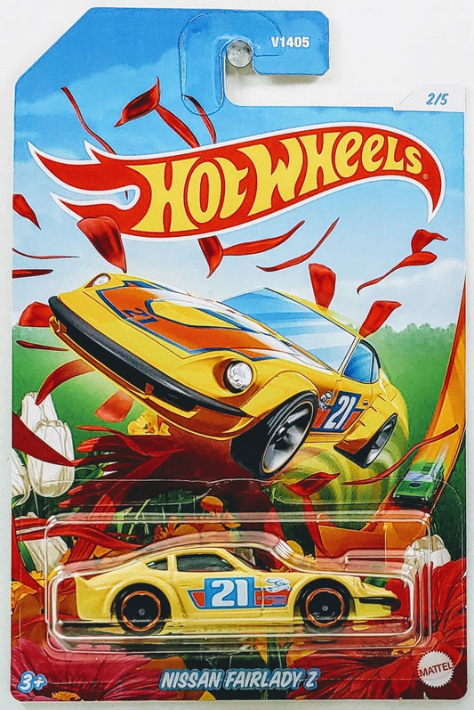 Hot Wheels 2021 - Easter / Spring Series 2/5 - Nissan Fairlady Z - Pale Gold -MC5 Wheels - Grocery Stores Exclusive