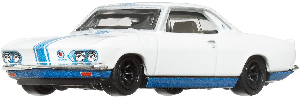 Hot Wheels 2022 - Premium / Car Culture / Jay Leno's Garage 3/5 - '66 Chevrolet Corvair Yenko Stinger - White - Metal/Metal & Real Riders