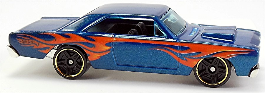 Hot Wheels 2014 - Collector # 211/250 - HW Workshop / Heat Fleet - '68 Dodge Dart - Blue - USA
