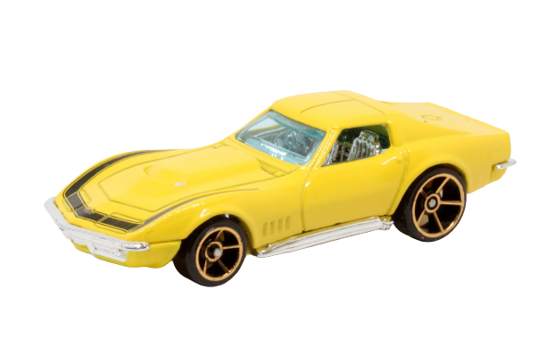 Hot Wheels 2006 - Collector # 007/223 - First Editions 7/38 - '69 Corvette ZL-1 - Yellow - Faster Than Ever